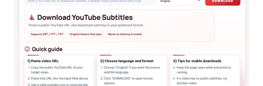 Downsub Tai Sub Youtube Cover Image